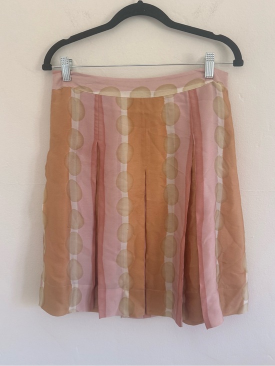 Club Monaco Dresses & Skirts - Club Monaco 100% Silk Polka Dot Pleated Skirt